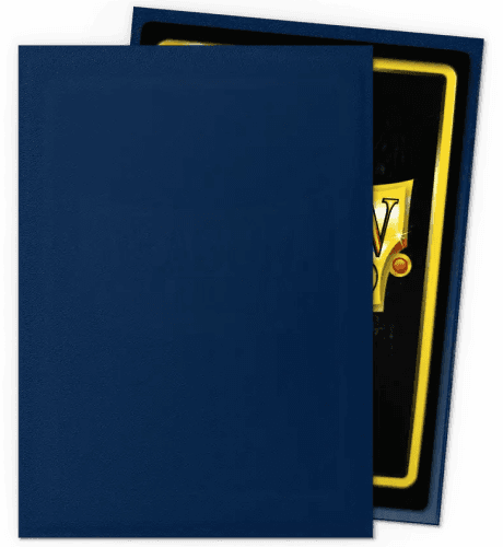 Midnight Blue - Matte Sleeves - Standard Size