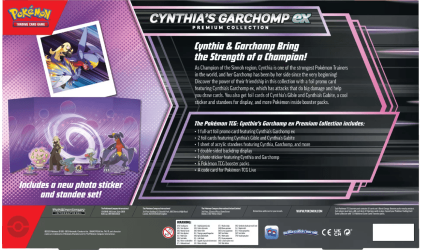 Cynthias Garchomp ex Premium Collection (ESP)